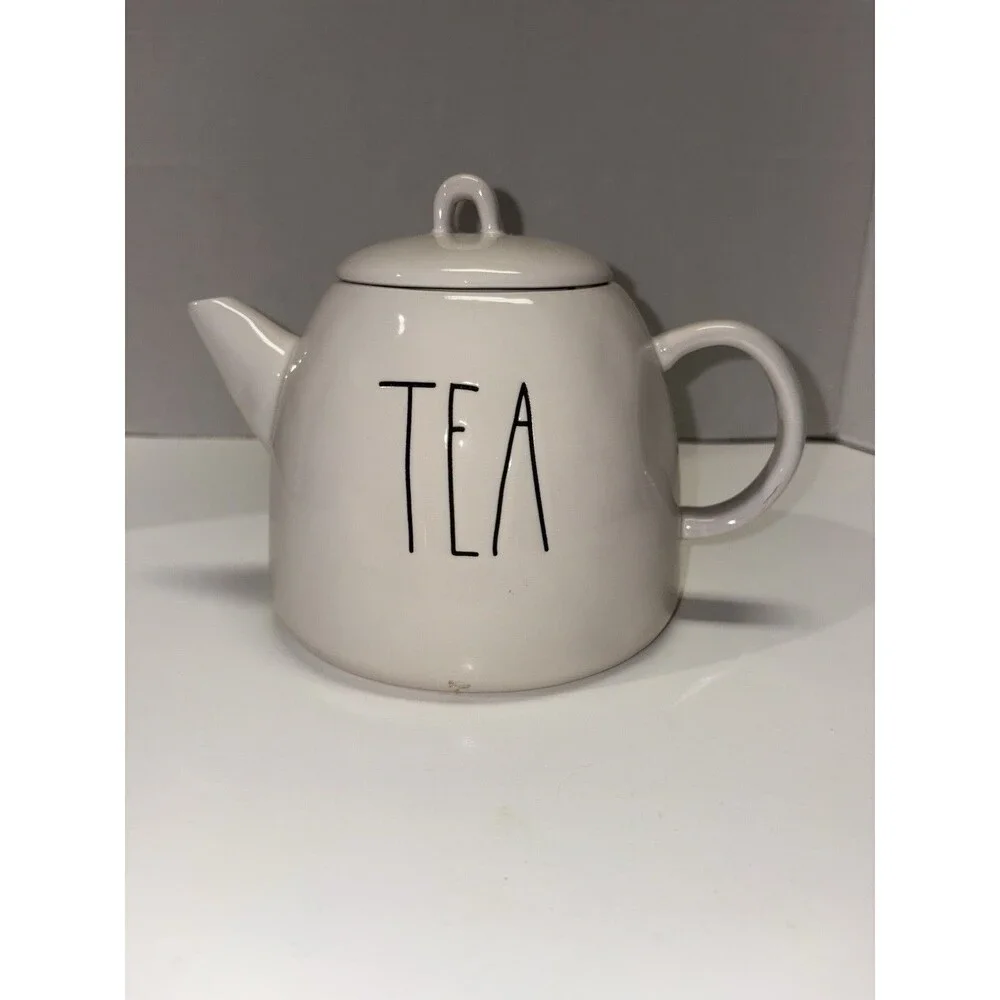 Rae Dunn Artison Collection Teapot by Magenta TEA Pot With Lid